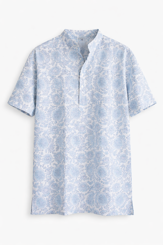 SAVAR Printed Men’s Kurta